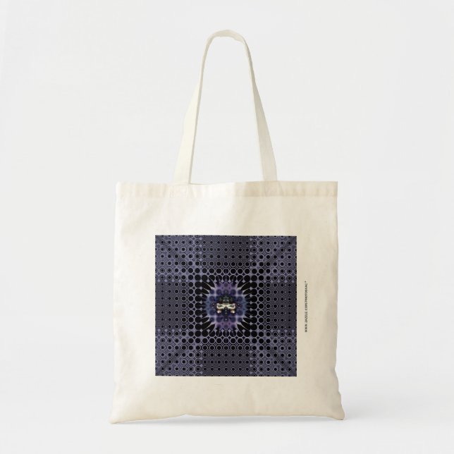 Tote Bag Méditation Violette (Devant)