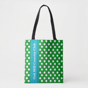 Tote Bag Medium Golf Fourre-tout - Personnalisé Club Name E