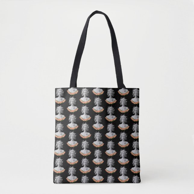 Tote Bag Medusa Gorgon Mythologie grecque (Devant)