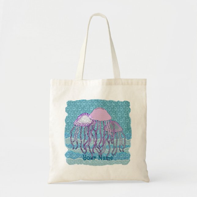 Tote Bag Méduse chancellante (Devant)