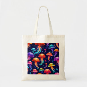 Tote Bag Méduse colorée