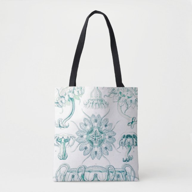 Tote Bag Méduses, Discomedusae par Ernst Haeckel (Devant)