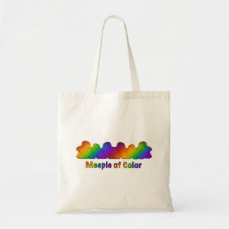 Tote Bag Meeple of Color - Arc en ciel