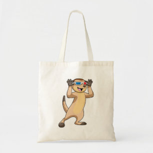 Tote Bag Meerkat avec lunettes
