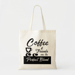 Tote Bag Meilleur ami amateur de café noir