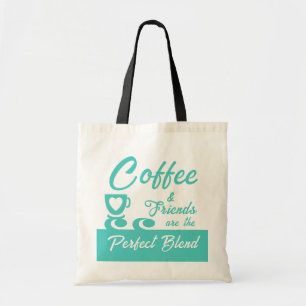 Tote Bag Meilleur ami café amant menthe