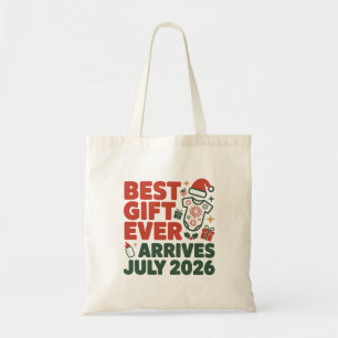 Tote Bag Meilleur Cadeau Arrive en Juillet 2026 Noël Couple