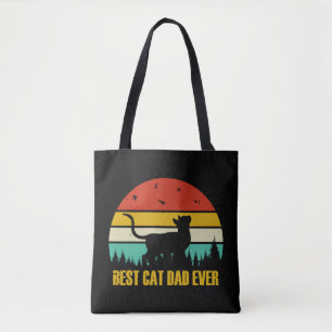 Tote Bag Meilleur Chat Papa jamais Geschenk