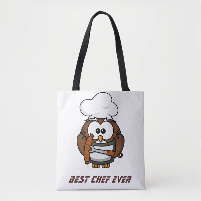 Tote Bag Meilleur chef (Devant)