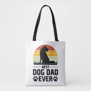 Tote Bag Meilleur Chien Papa Jamais T-shirt 3