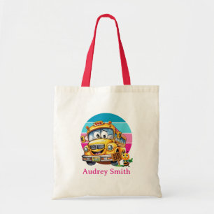 Tote Bag Meilleur conducteur de bus scolaire au monde perso