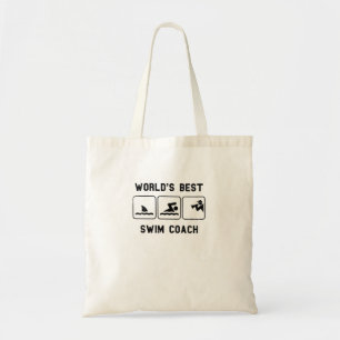 Tote Bag Meilleur entraîneur de natation du monde