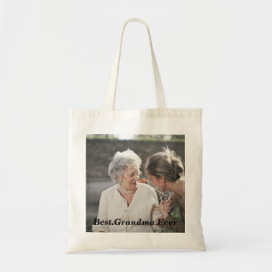Tote Bag Meilleur grand-mère jamais photo simple et chic