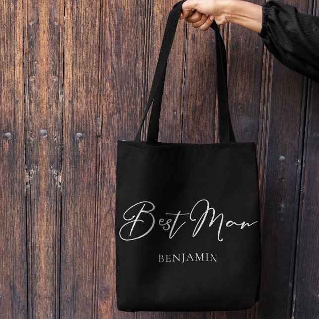 Tote Bag Meilleur homme Personnalisé Chic Minimaliste Maria (Créateur téléchargé)