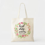 Tote Bag "Meilleur Jour Jamais" Mariage Bienvenue Cadeau<br><div class="desc">Découvrez plus de 100 styles populaires de sacs fourre-tout mariages de la collection "Sacs fourre-tout Mariages" de ma boutique !</div>