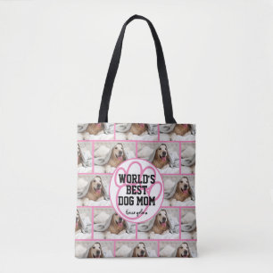 Tote Bag Meilleur Monde Fille Personnalisé Meilleur Chien M