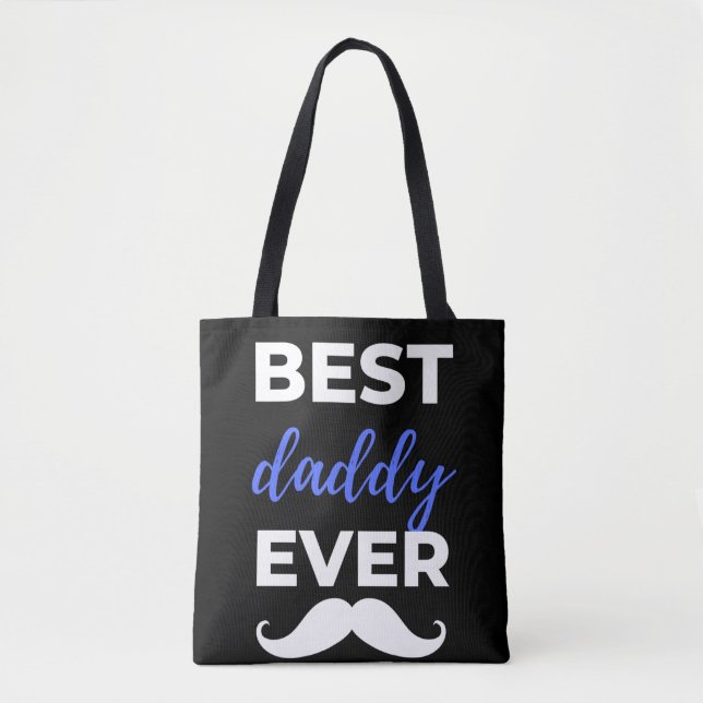 Tote Bag Meilleur Papa du Monde (Devant)