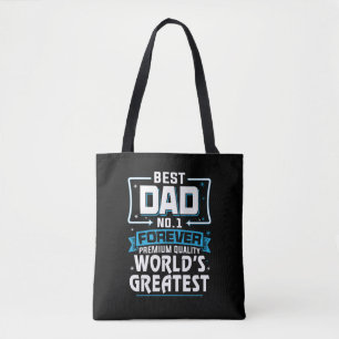 Tote Bag Meilleur Père Papa meilleur du monde No.1