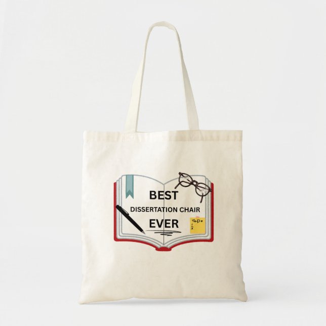 Tote Bag Meilleur président de dissertation jamais Fourre-t (Devant)