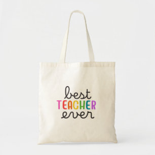 Tote Bag meilleur professeur de tous les temps