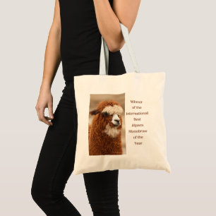 Tote Bag Meilleur Sourcil Unique d'Alpaca
