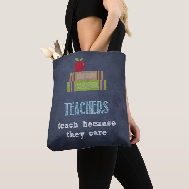 Tote Bag Meilleure évaluation des enseignants (De près)