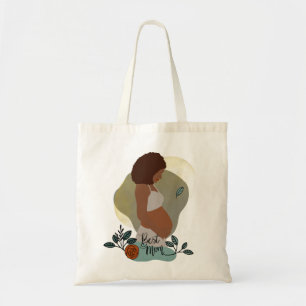 Tote Bag Meilleure Fête des mères de famille Boho
