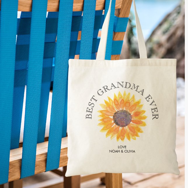 Tote Bag Meilleure grand-mère qui soit  (Créateur téléchargé)