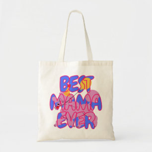 Tote Bag Meilleure maman caniche jamais