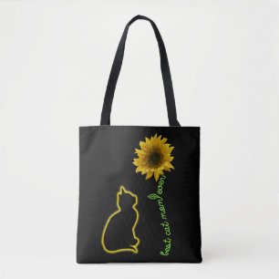 Tote Bag Meilleure maman chatte pour la mère Feline de tour
