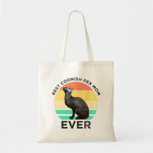 Tote Bag Meilleure Maman Cornish Rex de tous les temps