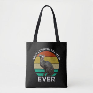 Tote Bag Meilleure maman Cornish Rex de tous les temps