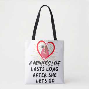 Tote Bag Meilleure Maman de New York L'Amour d'une Mère Dur