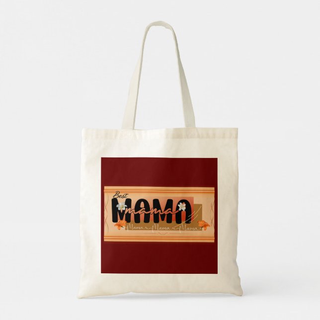 Tote Bag Meilleure Maman Design Fête des Mères (Dos)
