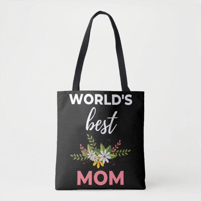 Tote Bag Meilleure maman du monde (Devant)