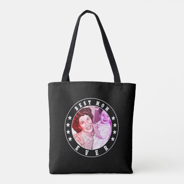 Tote Bag Meilleure maman jamais (Dos)