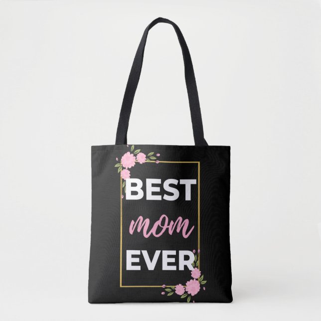 Tote Bag Meilleure maman jamais (Devant)