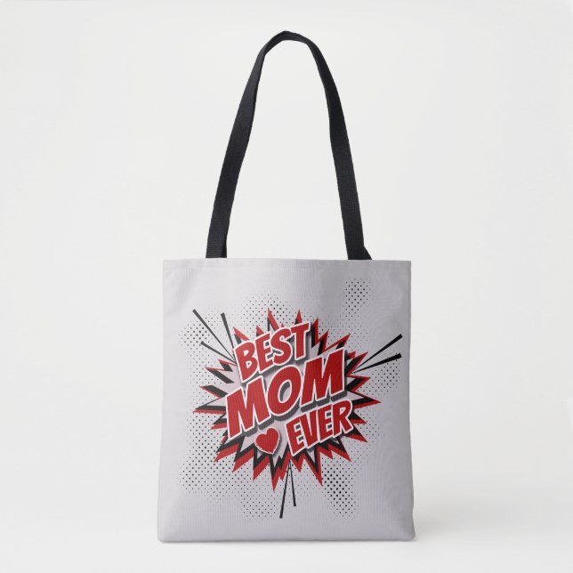 Tote Bag Meilleure maman jamais (Devant)