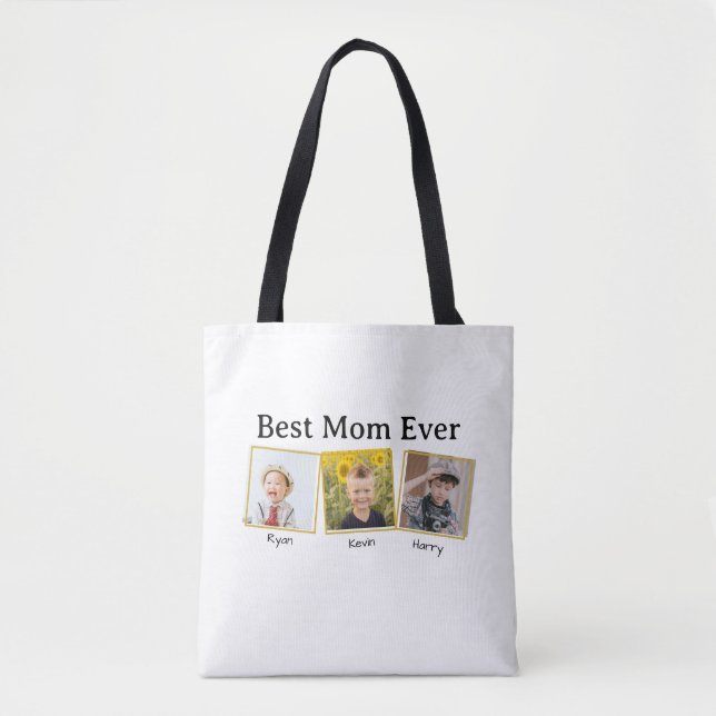 Tote Bag Meilleure maman jamais (Devant)