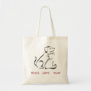Tote Bag meilleurs amis de chat et de chien pour toujours
