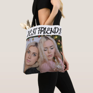 TOTE BAG MEILLEURS AMIS PHOTO PERSONNALISÉE