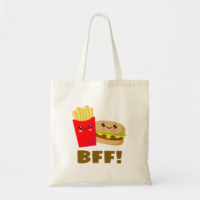 Tote Bag Meilleurs amis pour toujours (Devant)