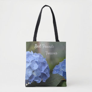 Tote Bag Meilleurs amis pour toujours Hydrangeas