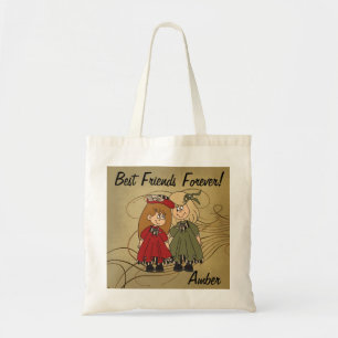 Tote Bag Meilleurs amis pour toujours Nom do-it-yourself