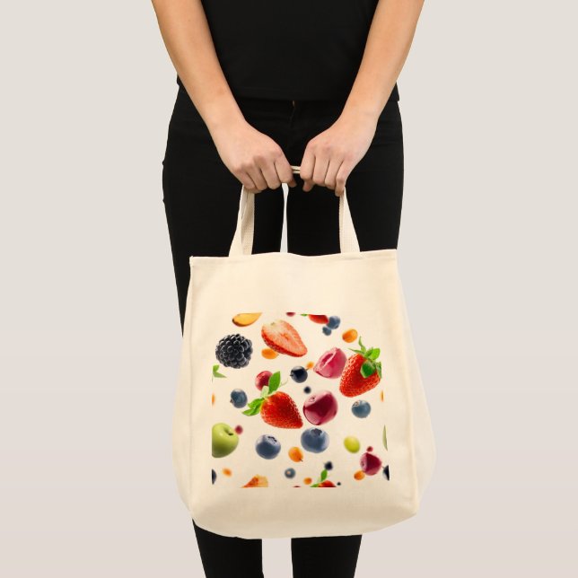 Tote Bag Mélange de Fruits (Devant (produit))