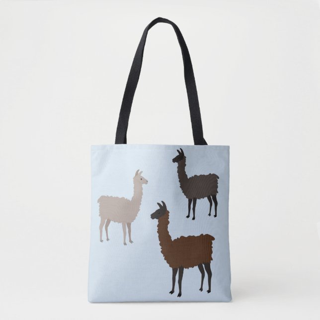 Tote Bag Mélange de lama (Devant)