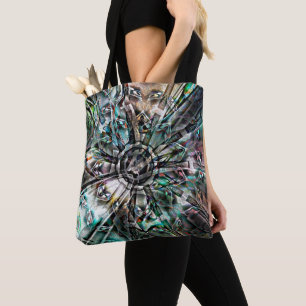 Tote Bag Mélange de silhouette et d'art graphique avec pinc