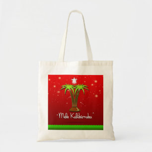 Tote Bag Mele Kalikimaka Palm Tree pour Noël