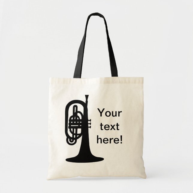 Tote Bag Mellophone personnalisé (Devant)