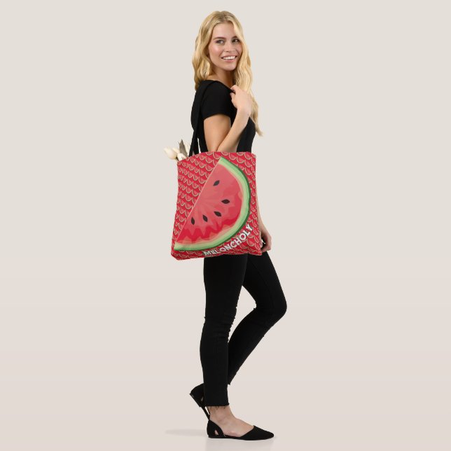 Tote Bag Meloncholy (Sur le modèle)